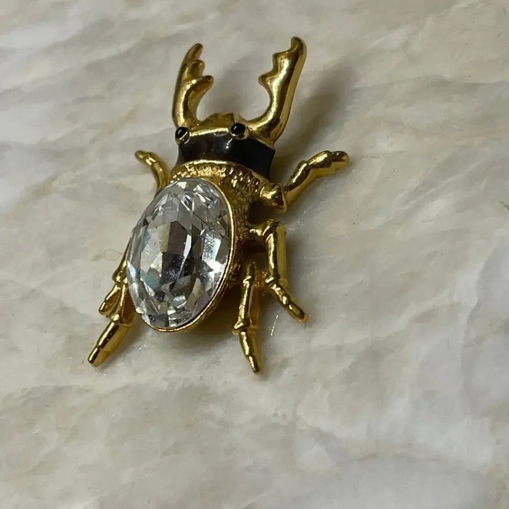 Lencia star collection Beetle crystal figurine